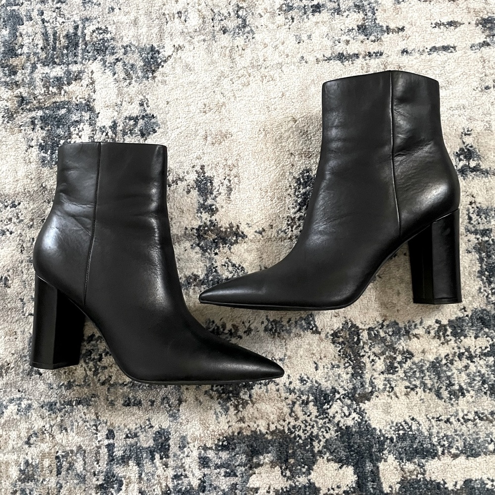 Marc Fisher Glorena Block Heel Bootie
